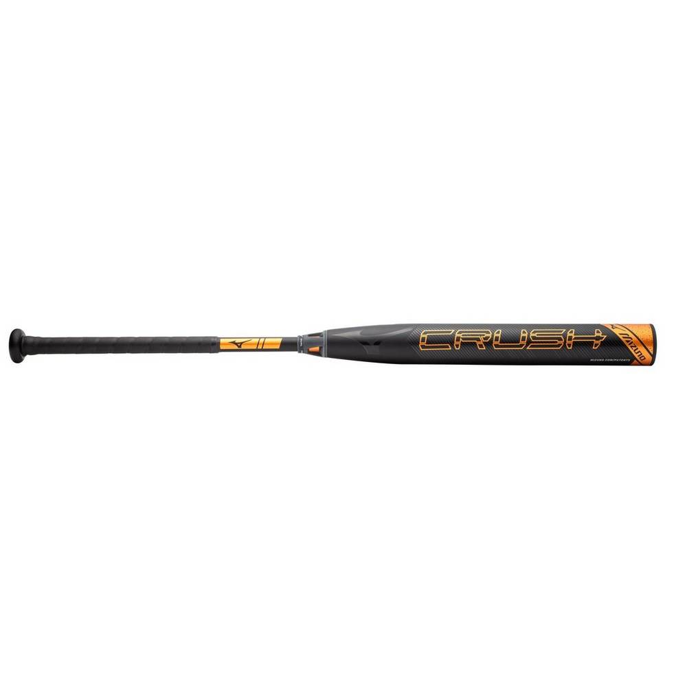 Mazza Da Baseball Mizuno 2021 CRUSH-END LOAD (ASA) Slow Pitch Uomo - Nere/Arancioni - 41953-NVEU